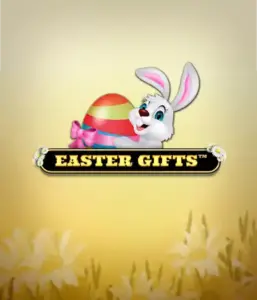 Enjoy the spirit of spring with Easter Gifts by Spinomenal, highlighting a delightful springtime setting with charming Easter bunnies, eggs, and flowers. Relish in a scene of vibrant colors, offering exciting opportunities like special symbols, multipliers, and free spins for an enjoyable time. Perfect for players who love festive games.